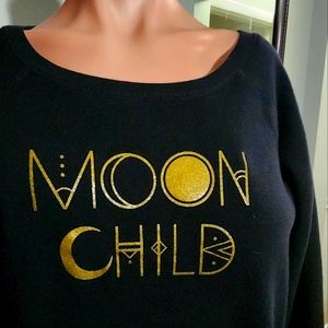 Moon Child Sweatshirt Sz 2 XL